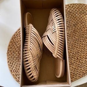Anthropologie Pilcro Woven sandals size 8